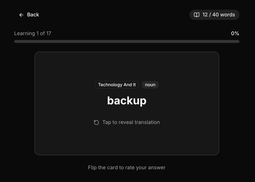 Master 1,000+ TOEIC® words — without cramming